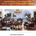 Canapé arabe en cuir véritable Royal Dubai